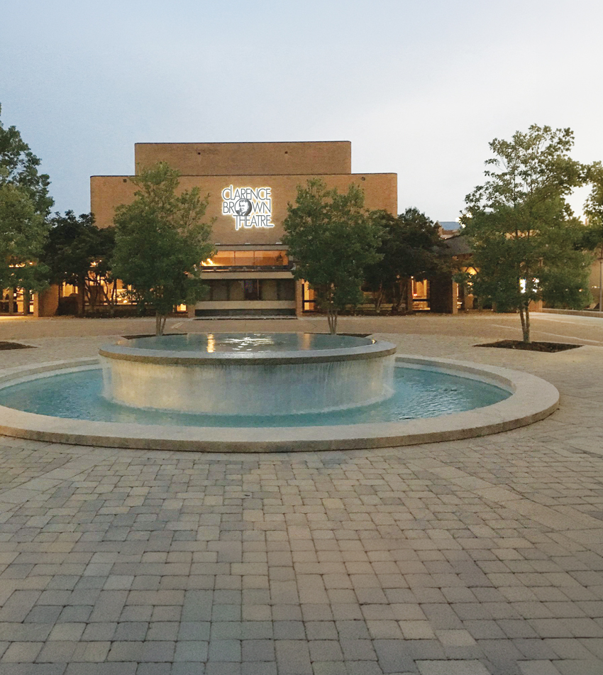Clarence Brown Theatre building